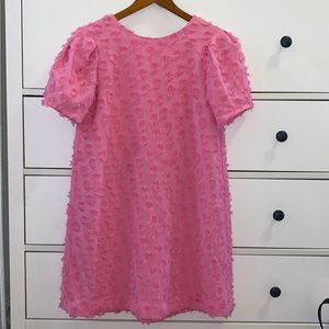 Zara Pink Short Sleeve Dress
